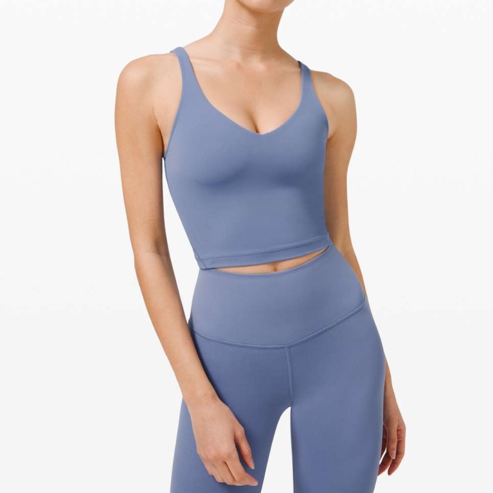 Lululemon Align Tank Top Water Drop Blue SZ 8  Sold Out New with tags